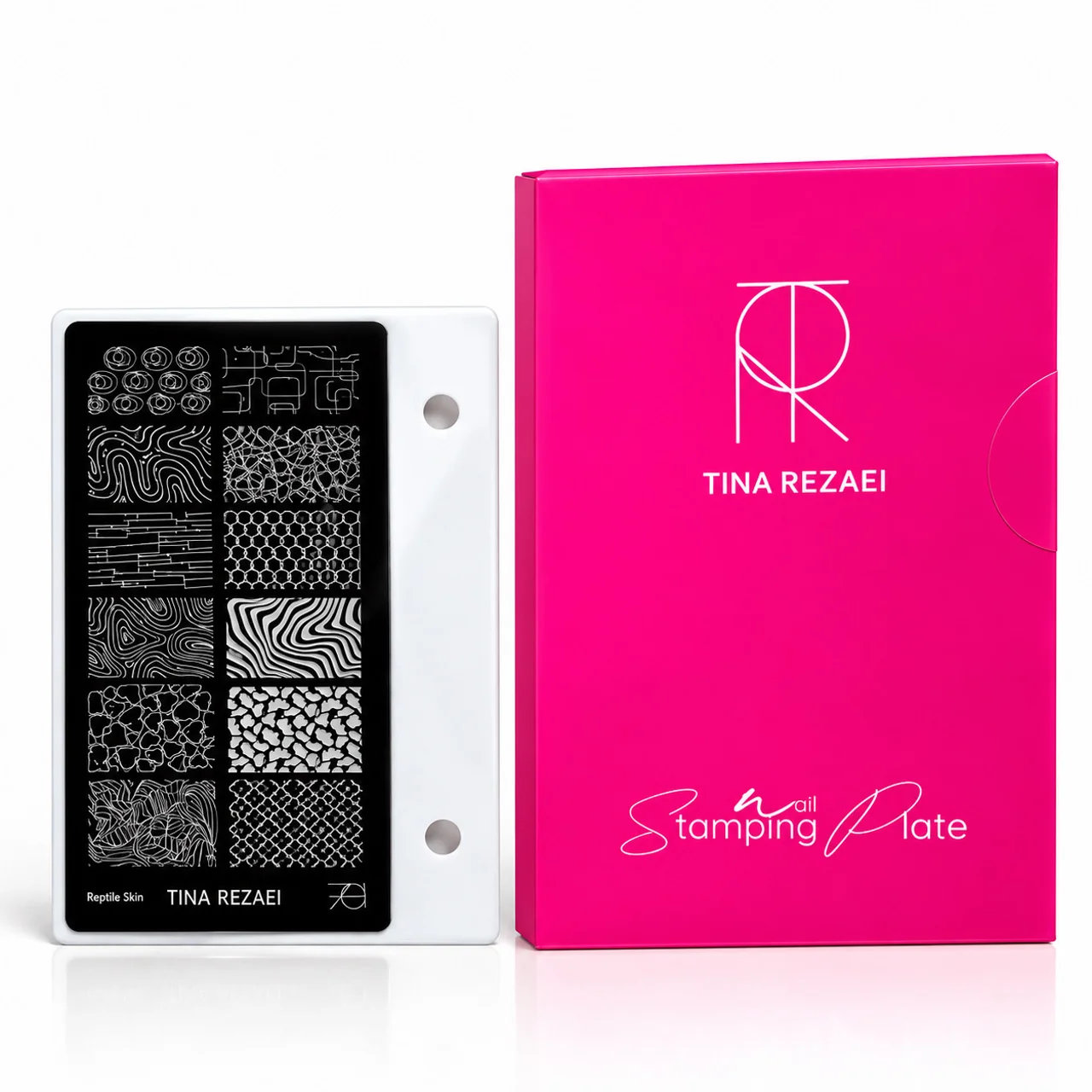 شابلون طراحی ناخن مدل LIQUID LINES