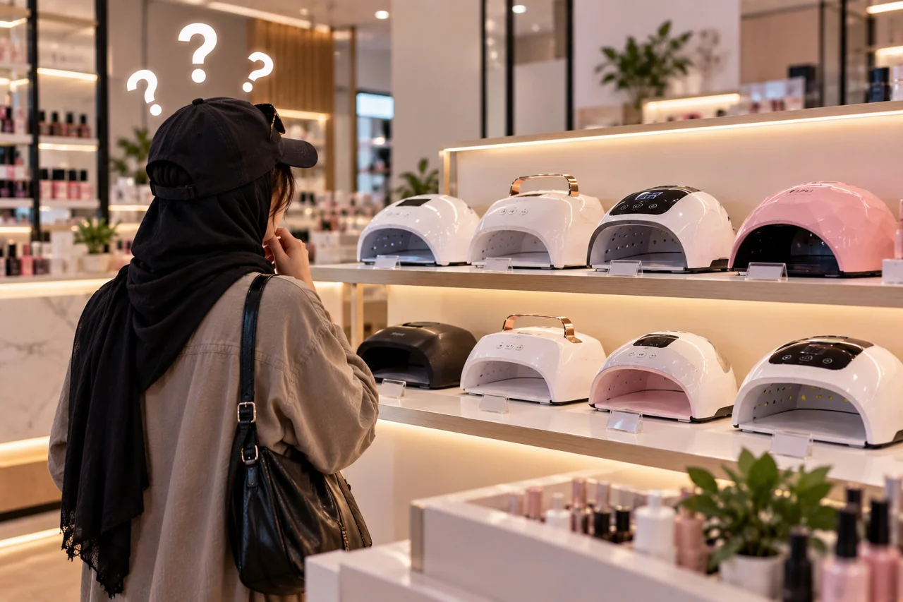 راهنمای تشخیص کیفیت دستگاه LED ناخن؛ وات بالاتر واقعاً بهتر است؟