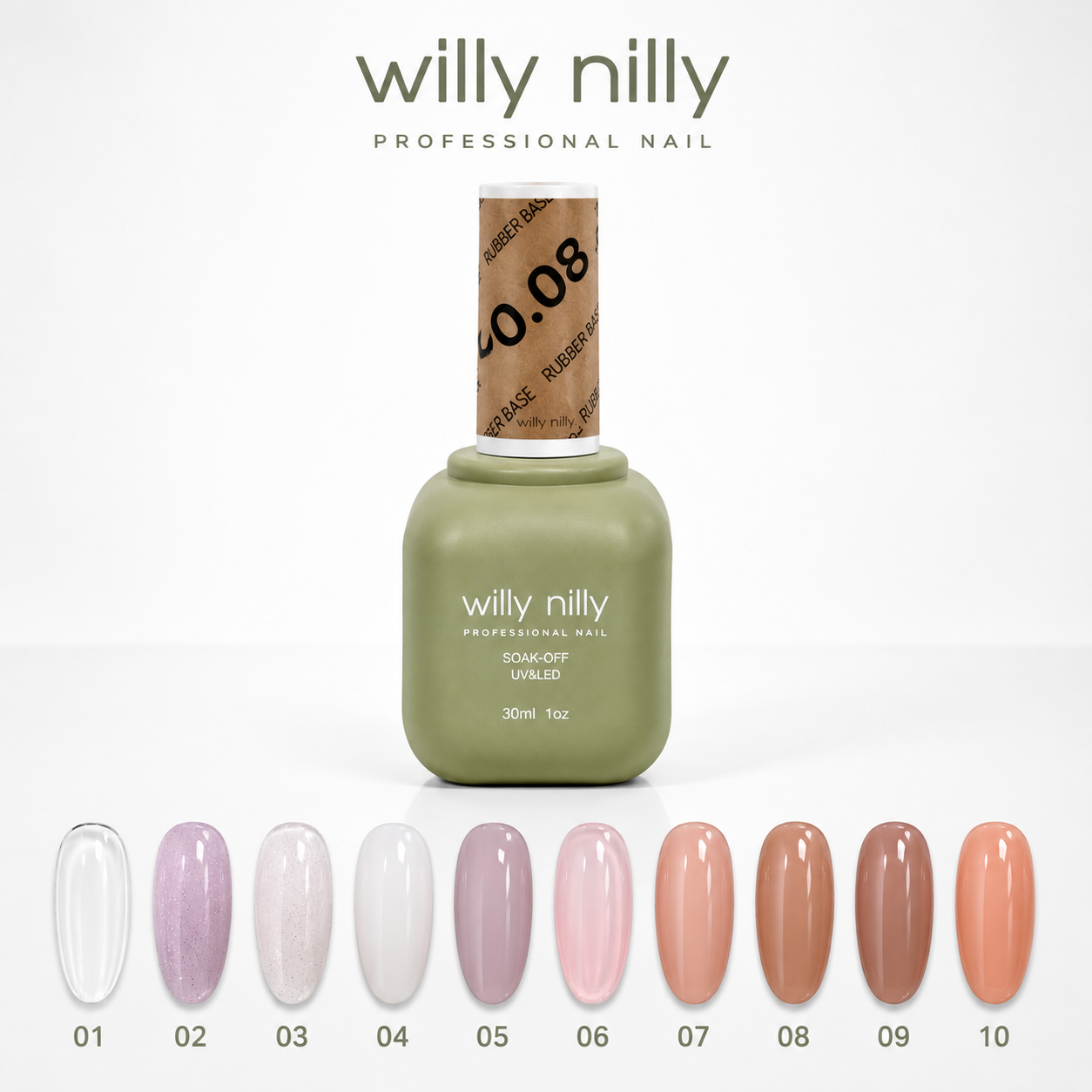 رابر بیس Willy Nilly